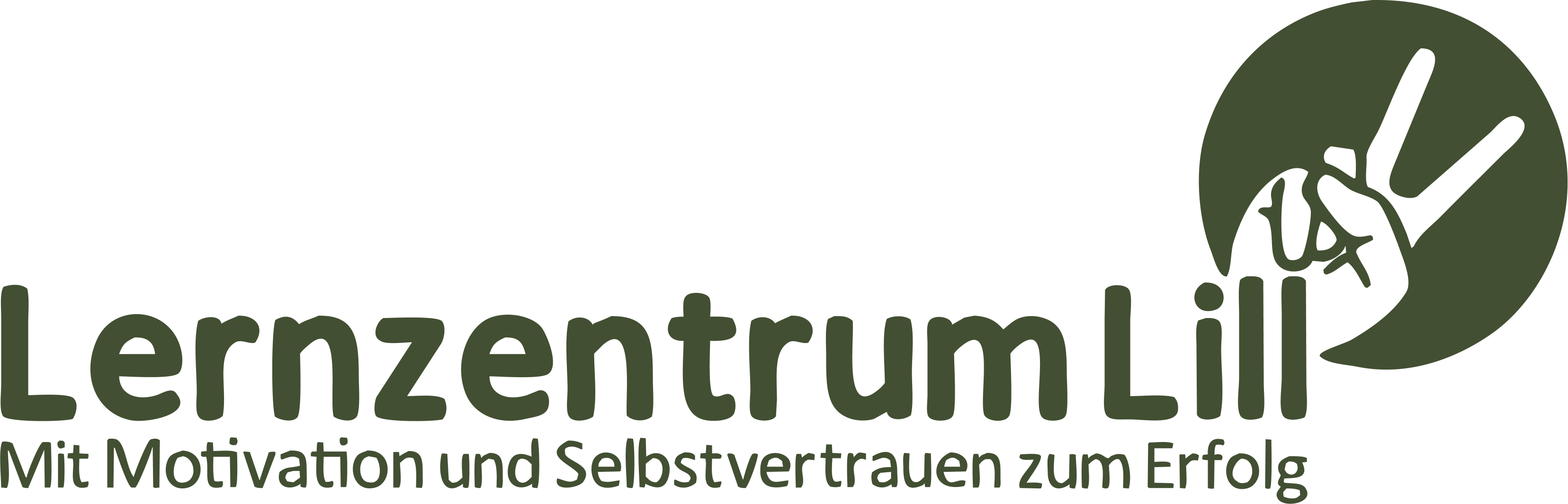 Lernzentrum Lill orginal CYMK Dunkelgrün